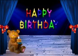 Birthday Happy Birthday Bear