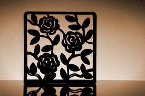 Flowers Ornament Light Shadow
