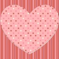 romantic wallpaper with cute heart