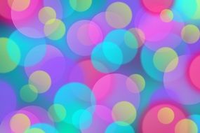 Bokeh Background Texture Pink