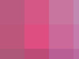 pink background with symmetrical squares