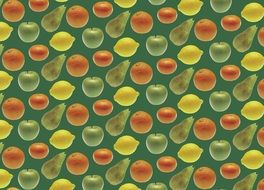 Background Fruits Several