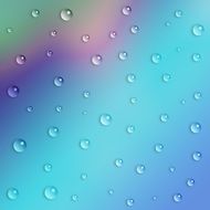 Droplets Liquid Background