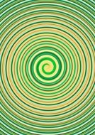 background with yellow green swirl