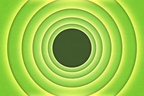 background with green bullseye