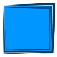 Blue Frame Frame Background
