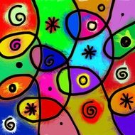 modern designed artwork