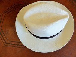 Hat Panama Hat Men Straw Brim