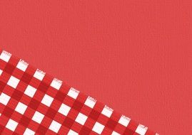 Background Red Gingham