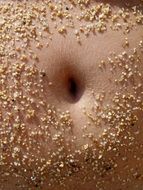 Umbilical Body Woman Sand