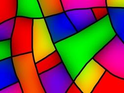 colorful modern forms