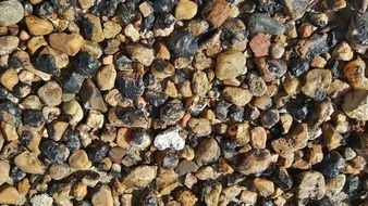 Gravel Asphalt Tar Stones Rocks