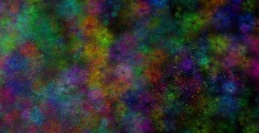 blurred colored stars