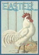 Easter Happy Greeting Poster