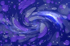 Background Eddy Blue Abstract