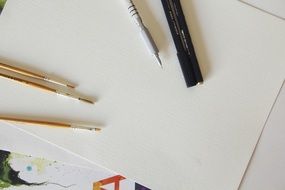 Pencil Brush Artist Set