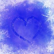 Heart Snow Love Snow Heart