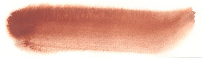 Watercolour Brown Brushstroke