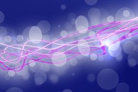 Background Abstract Bokeh Blue