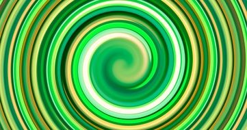 wallpaper with swirl of green and yellow