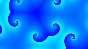 blue background with gradient and patterns