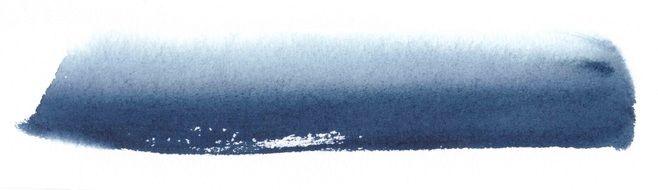 Watercolour Blue Brushstroke