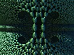 Fractal Background Swirl Render