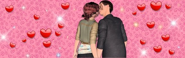 Banner Header Background Couple