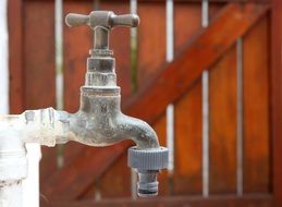 outdoor water faucet