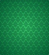 green wallpaper with geometric pattern