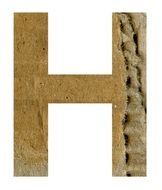 H Alphabet Letter Text