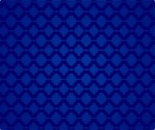 indigo background with geometric pattern