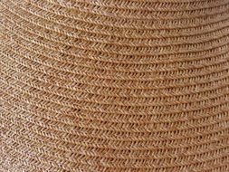 Straw Texture Ridges Curved