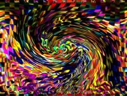 Abstract Art Colorful Texture