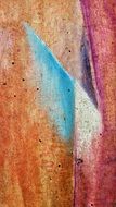abstract coloring of a wall