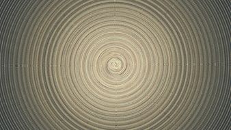 brown background with spiral