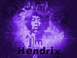 Jimi Hendrix Desktop Background