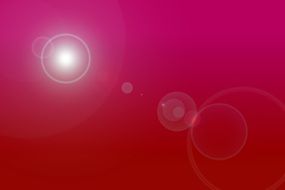 Magenta Red Abstract Light