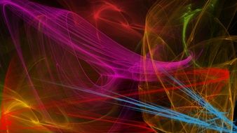 abstract colorful digital art