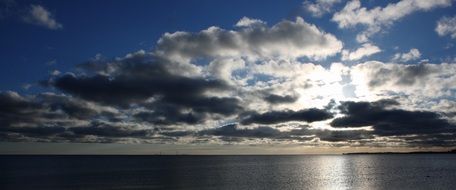 Sunrise Clouds Sky Sea