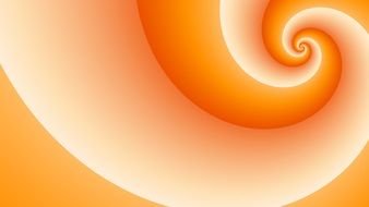 Orange 3D Background Design