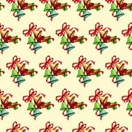 wallpaper with Christmas bells