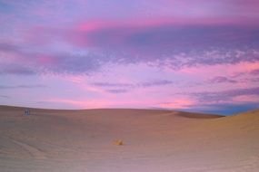 Sunset Sand Dunes Sand Beach