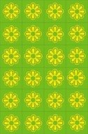 Pattern Colorful Decor Green
