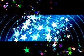 Star Abstract Background Pattern