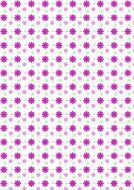 white background with pink dots