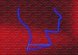 Wall Contour Face Texture