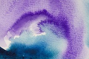 blurred blue and purple watercolour background