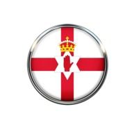 North Ireland Flag Circle