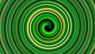 background with green, yellow and black swirl